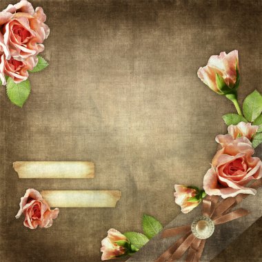 davet ya da kutlama için antika arka plan