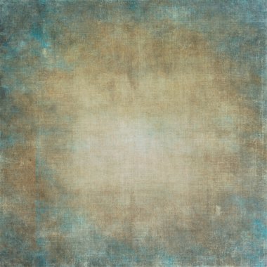 Metin veya resim için alanı olan eski kağıt