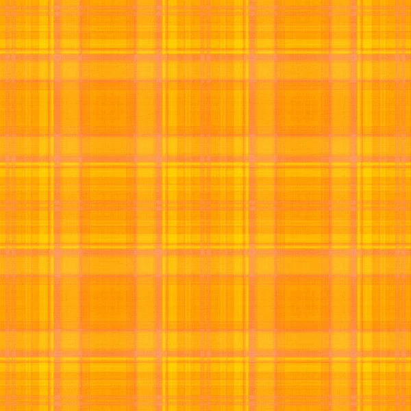 Plaid arancione giallo — Foto Stock