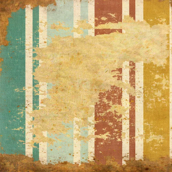 Vintage  striped background with spots — Stock Photo, Image