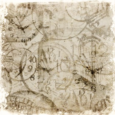 Grunge arka plan. saatler. zaman