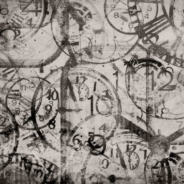 Grunge arka plan. saatler. zaman