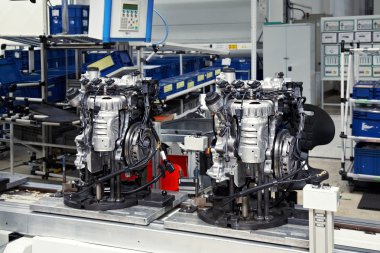Manufacturing of car engine