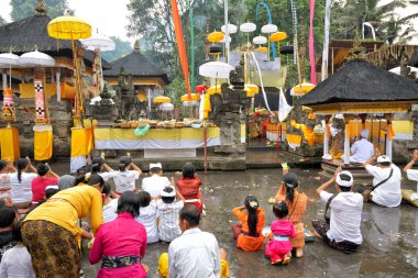 namazı puru tirtha empul Tapınağı, bali, Endonezya