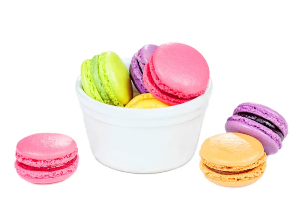 Traditional french colorful macarons — Stock Photo, Image