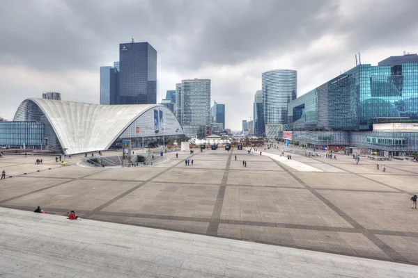 Vista sobre business district La Defense, Paris — Fotografia de Stock