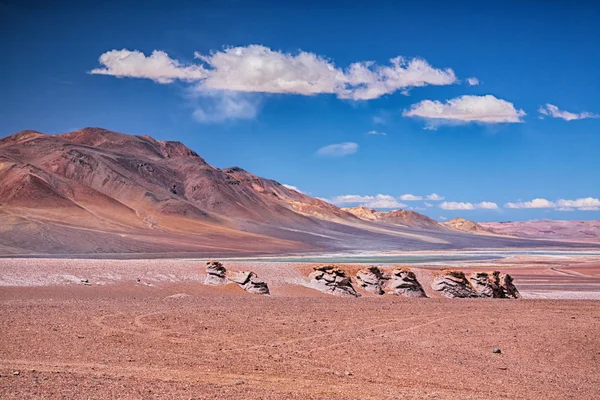 Salar Aguas Calientes, desert Atacama — Stock Photo, Image