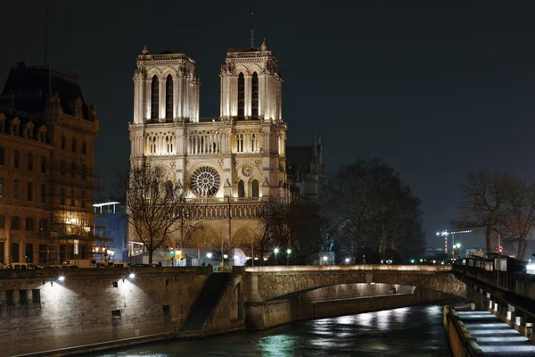 Catedral Notre Dame de Paris — Fotografia de Stock