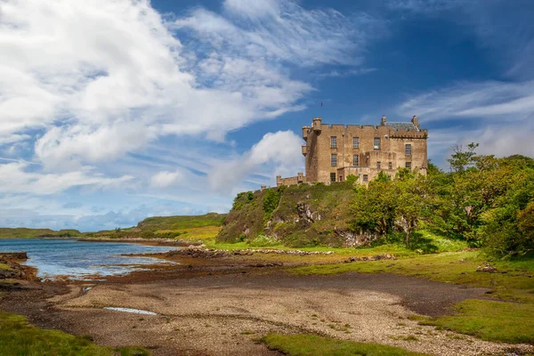 Zamek Dunvegan Wyspie Skye Siedziba Macleod Macleod Szkocja — Zdjęcie stockowe