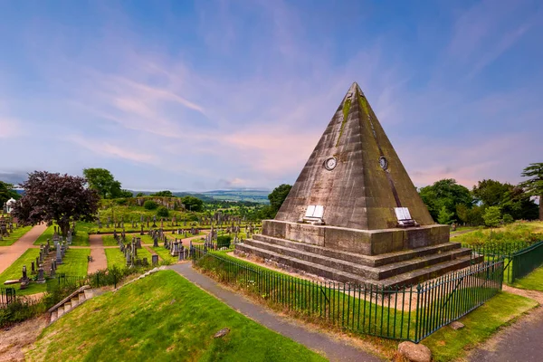 Star Pyramid Known Rock Ages Stirling Castle Scotland United Kingdom Stok Resim