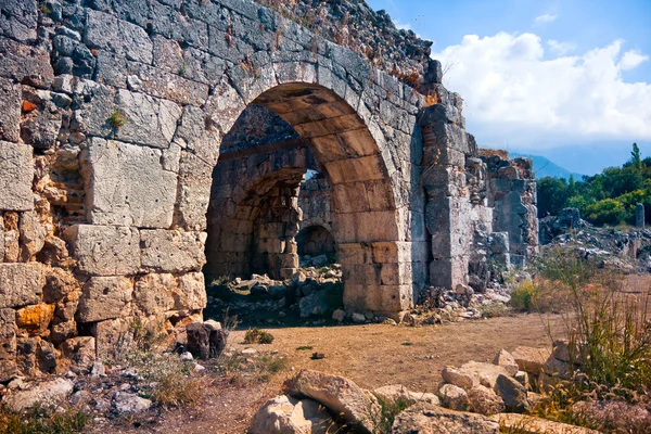 Αρχαία ερείπια του tlos — Φωτογραφία Αρχείου