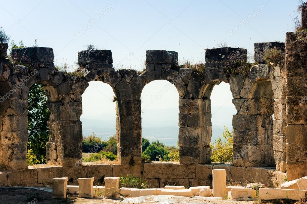 Ancient ruins of Tlos