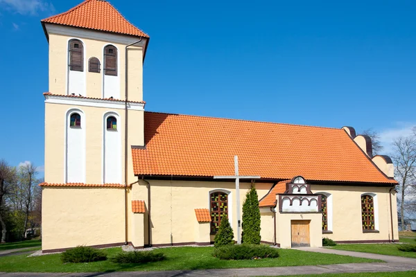 Kyrkan av saint andrew bobola i rydzewo — Stockfoto