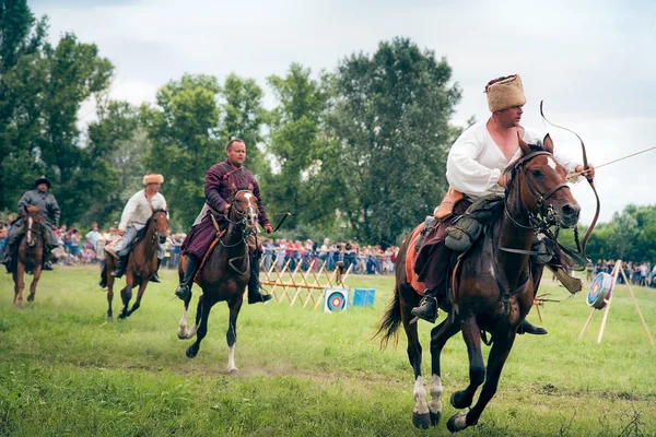Horse archers - KLUSZYN — Stock Photo, Image