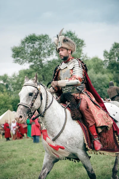 Battle of Klushino (KLUSZYN) 1610 reenactment — Stock Photo, Image