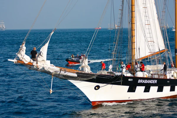 Buque de vela Brabander zarpa —  Fotos de Stock