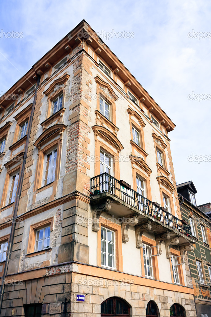 Warsaw City - Old Town Market Place architecture