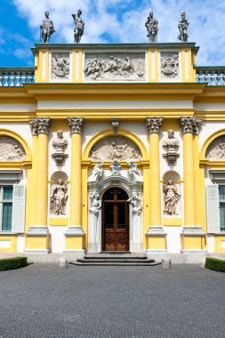 Wilanow Sarayı Varşova, Kuzey girişinde