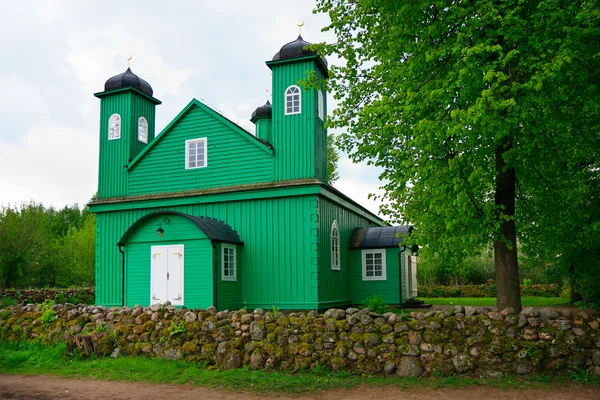 Moslim houten moskee in kruszyniany — Stockfoto