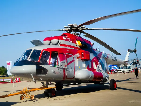 Helicopter Mi 8AMT — Stock Photo, Image