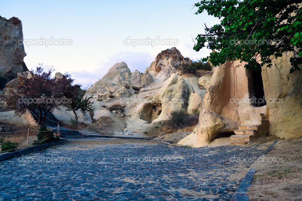 Cappadocia christian churches in volcanic rocks