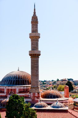 Rhodes, Minare ve Kanuni Sultan Süleyman Camii kubbeleri