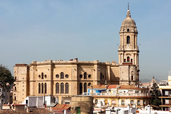 Kathedraal van Malaga in Spanje — Stockfoto