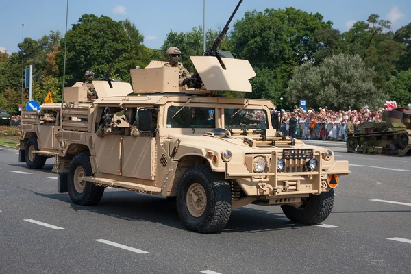 Humvee hmmwv licht gepantserde voertuigen — Stockfoto