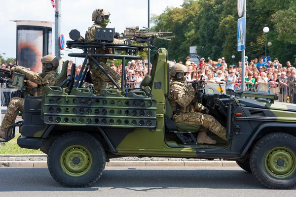 Grom speciale troepen camouflage — Stockfoto