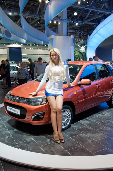 MOSCA-8 SETTEMBRE: il Salone Internazionale dell'Automobile di Mosca il 8 settembre 2012 — Foto Stock