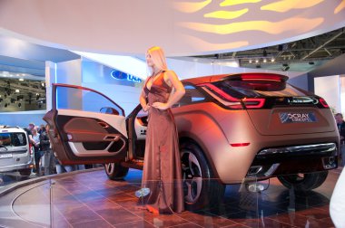 Moskova-Eylül 8: Moskova uluslararası motor Show'da Eylül 8,2012