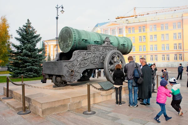 Zarenkanone im Moskauer Kreml — Stockfoto