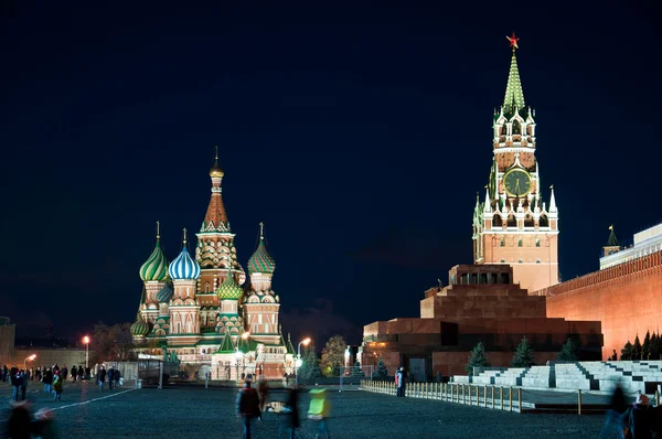 Κόκκινη πλατεία στη Μόσχα, Ρωσία — Φωτογραφία Αρχείου