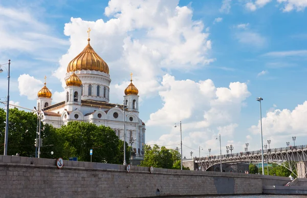 Kathedrale von Christus dem Erlöser. Moskau, Russland — Stockfoto