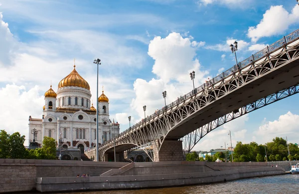 Cathédrale du Christ Sauveur. Moscou, Russie — Photo