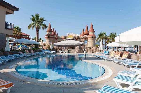 Children's pool at a resort in Turkey — Stock Photo, Image