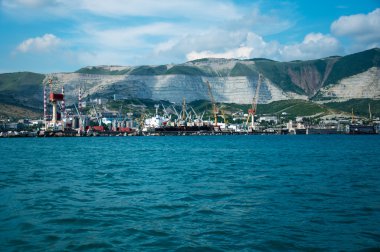novorossiysk kargo limanında. Rusya