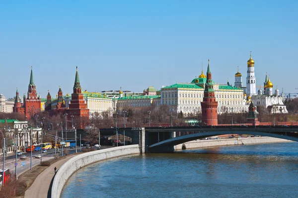 Kremlin en Moscú, Rusia. hito — Foto de Stock