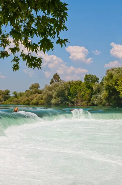 Cascada en el río Manavgat, Turquía —  Fotos de Stock
