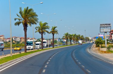 rota d400 yakınındaki manavgat Türkiye'de