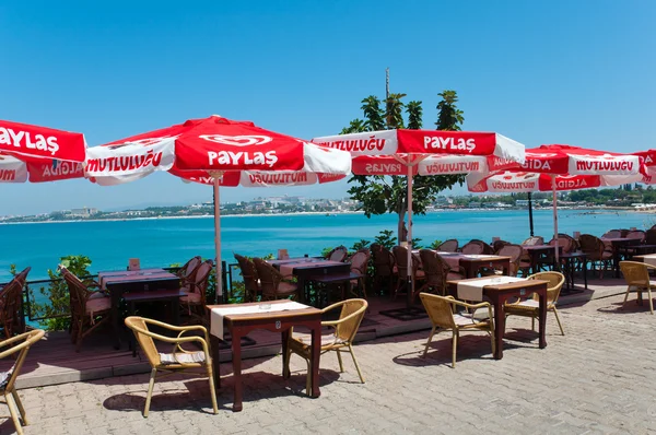 Cafés en Side, Turquía —  Fotos de Stock