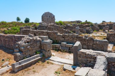 side, Türkiye antik kentin kalıntıları