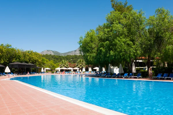 Piscina ao ar livre, Turquia — Fotografia de Stock