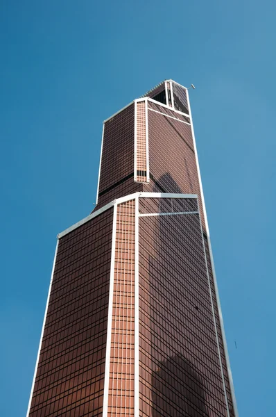 Wolkenkratzer Quecksilber City Tower - es ist der höchste Wolkenkratzer in Moskau, Russland. — Stockfoto