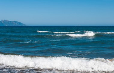 Dalgalı deniz manzarası
