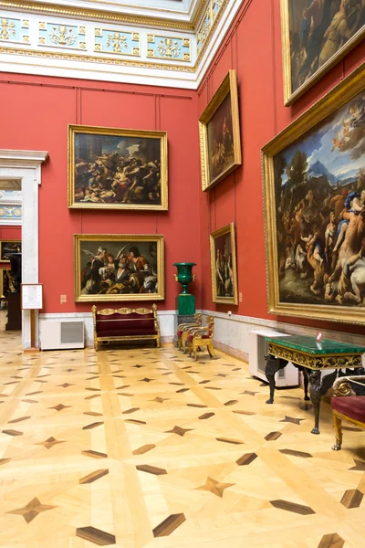 Rusia. La Ermita. Salón del arte italiano de los siglos 17-18 . — Foto de Stock