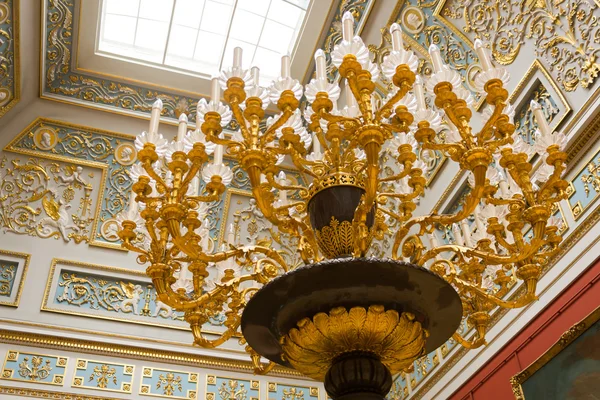 A Rússia. O Hermitage. Salão da arte italiana de 17-18 séculos . — Fotografia de Stock
