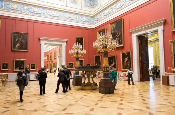 Rusia. La Ermita. Salón del arte italiano de los siglos 17-18 . — Foto de Stock