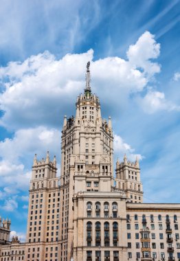 Stalin gökdelen Waterfront, Moskova, Rusya