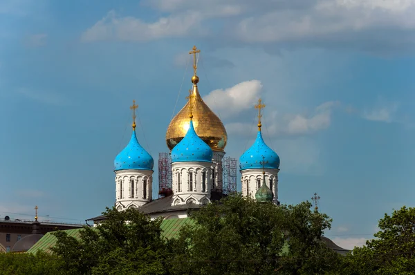 Russia. Monastero Novospassky a Mosca. punto di riferimento — Foto Stock